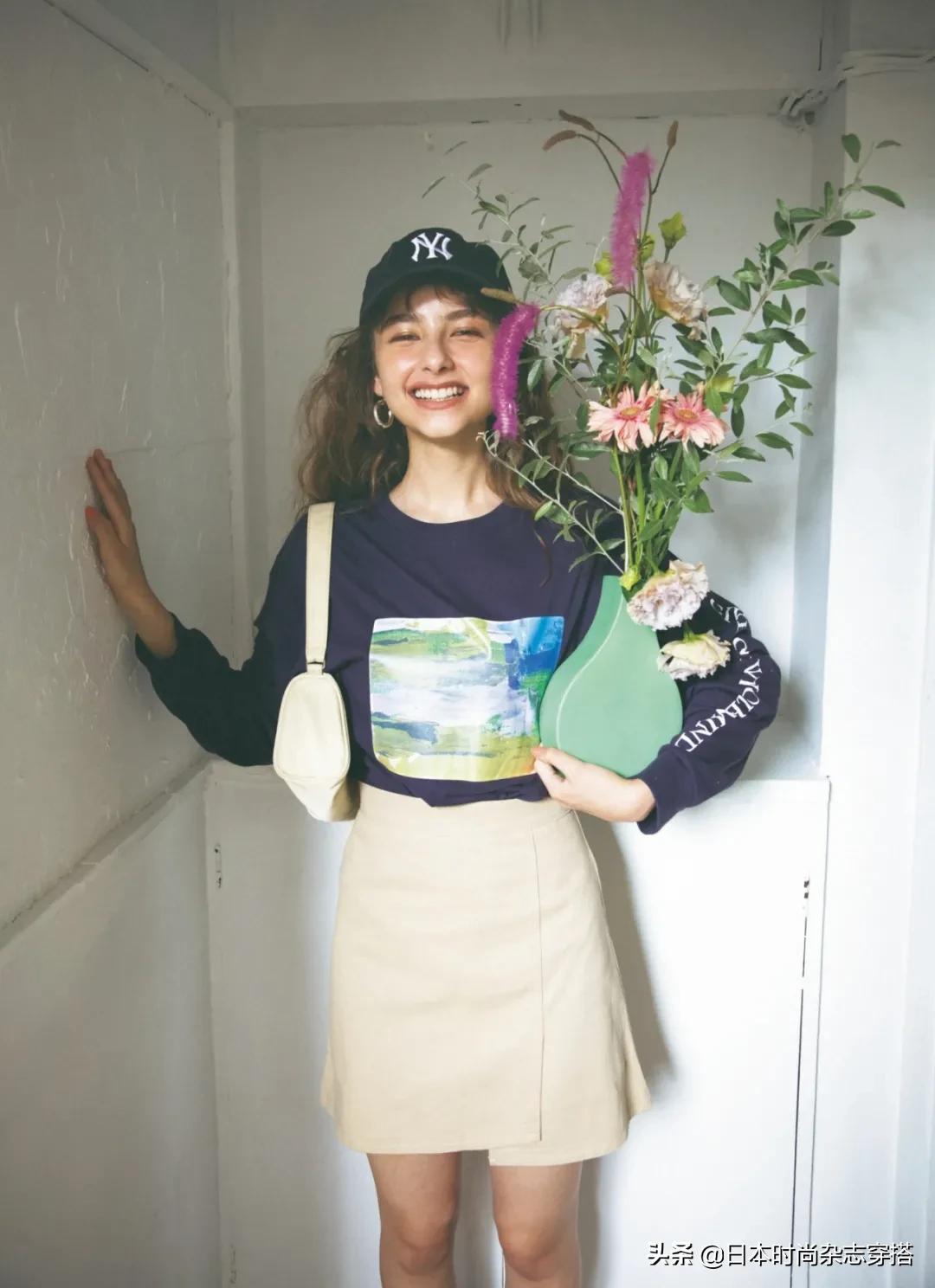 夏末初秋强推反复穿搭力超棒的迷你 A 字裙及搭配