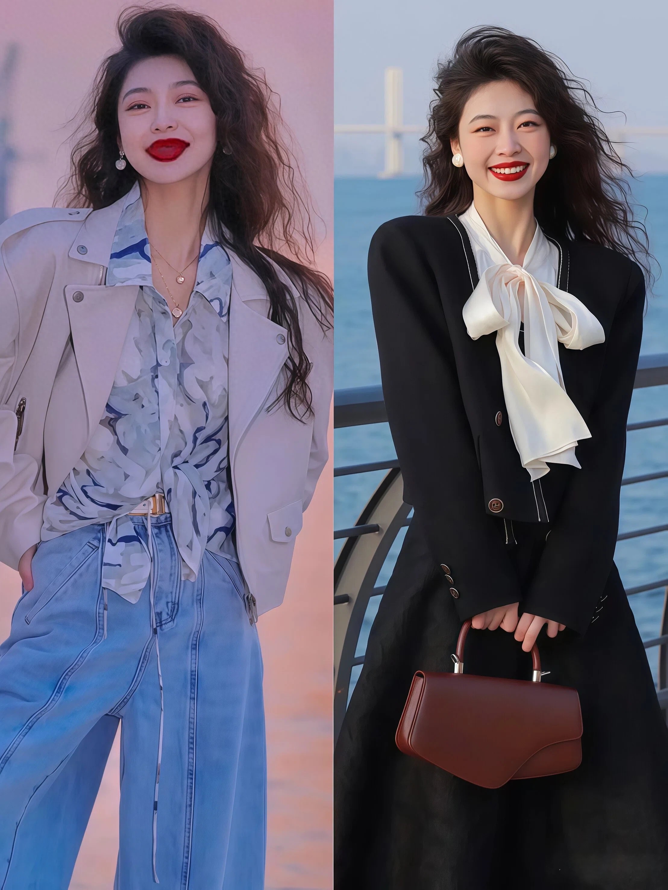 今年春天王炸组合：衬衫搭外套，时髦减龄又百搭