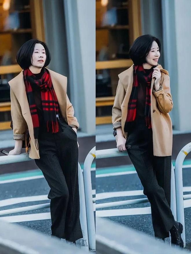 50 岁女性冬日穿搭指南：大衣选款配色及面料挑选要点