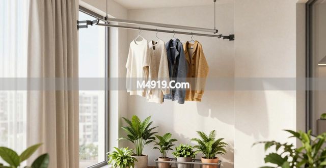 高层晾衣服__现代高层住宅晾衣问题