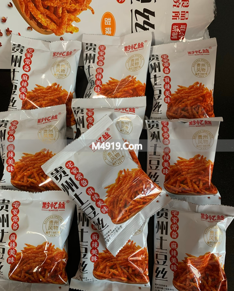 被同事投喂好吃的黔忆丝贵州土豆丝，打工社交硬通货来啦