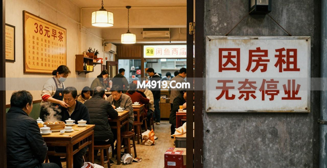 38元一位早茶排20年队，春满园因房租无奈停业