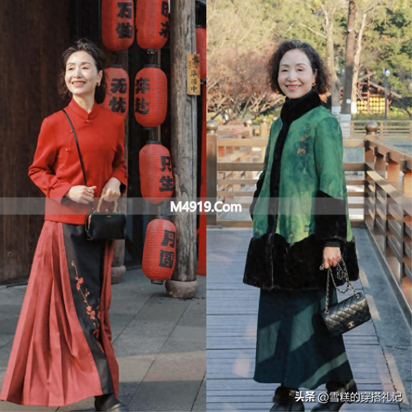 60 岁上海奶奶时尚街拍走红，同龄女性速来学穿搭气质