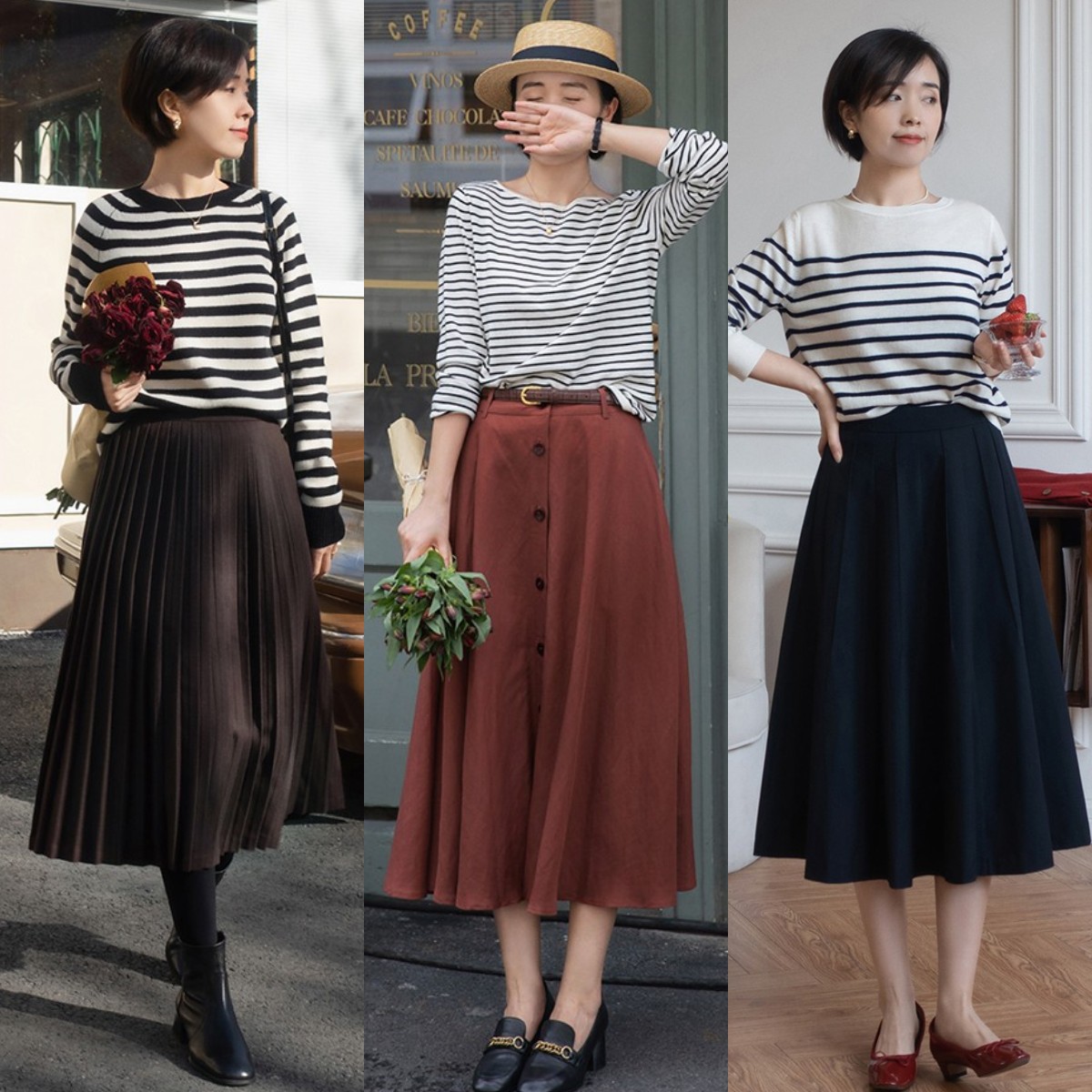 中年秋冬半身裙_中老年毛线半身裙的织法_