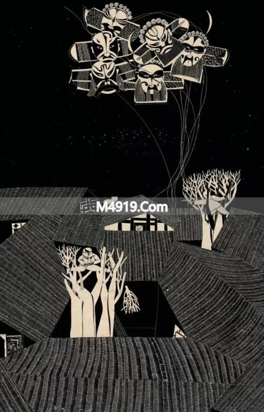 艺术家冷冰川：四十年坚持刻墨，创造至真黑白世界