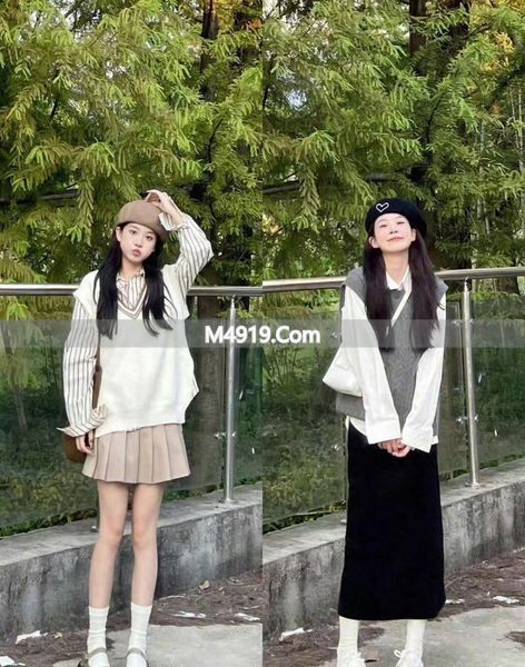 秋季出游穿搭图片：3种风格上衣裤子裙子搭配