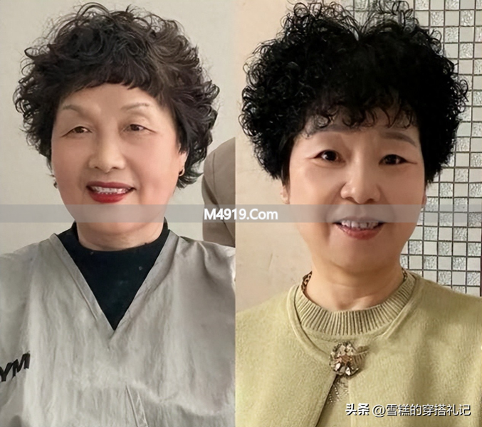 中年女人别踩这3种大妈发型，显老又显胖
