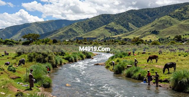 列国鉴｜记者观察：“国中之国”莱索托探索自强之路__列国鉴｜记者观察：“国中之国”莱索托探索自强之路